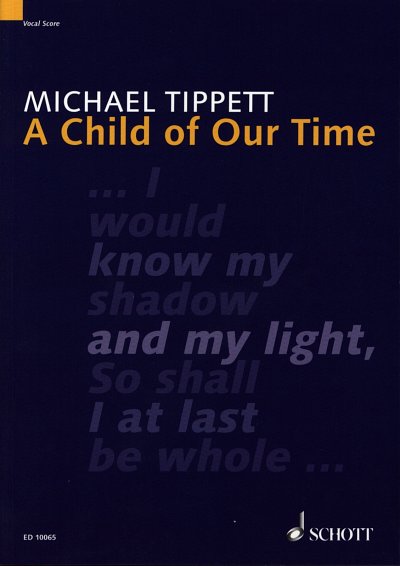 M. Tippett: A Child Of Our Time - Oratorium