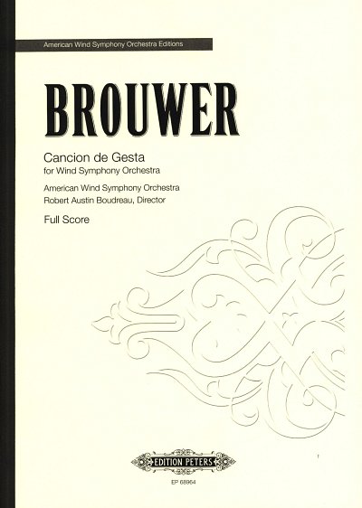 L. Brouwer: Cancion de gesta (1979)