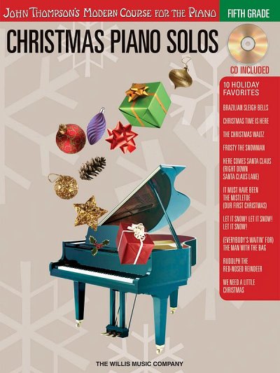 Christmas Piano Solos Fifth Grade, Klav (+CD)
