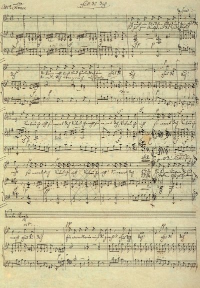 F. Mendelssohn Bartholdy: Ich weiss ein Maedchen Postkarte