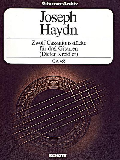 DL: J. Haydn: Zwölf Cassationsstücke, 3Git (Sppa)