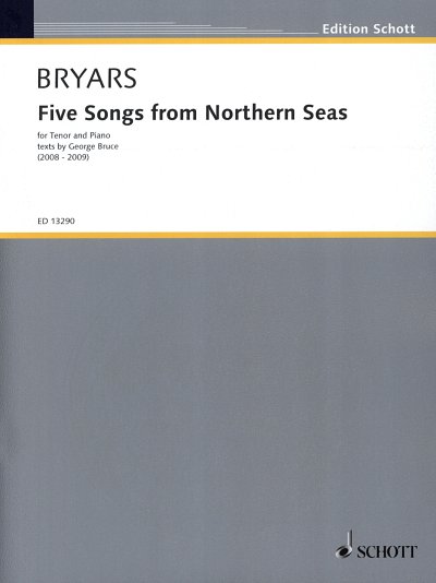 G. Bryars: Five Songs from Northern Seas , GesTeKlav