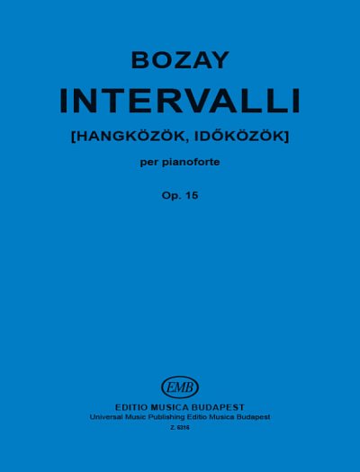 A. Bozay: Intervalli op. 15, Klav