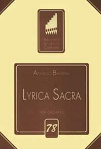 Lyrica sacra, Org