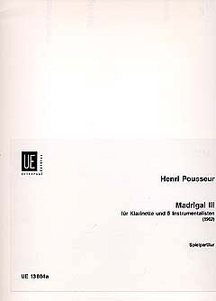 H. Pousseur: Madrigal 3 