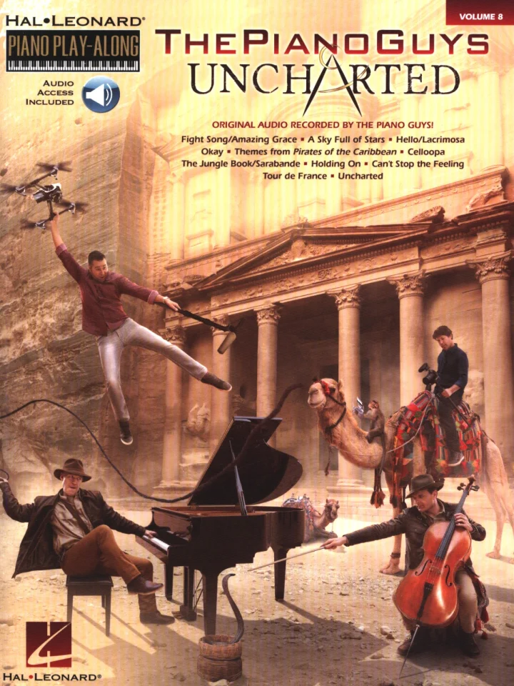 The Piano Guys: Uncharted, GesKlav (+Audiod) (0)