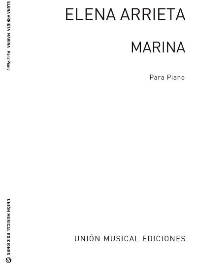 P.J.E. Arrieta: Brindis no. 6 - Marina, GesTeKlav