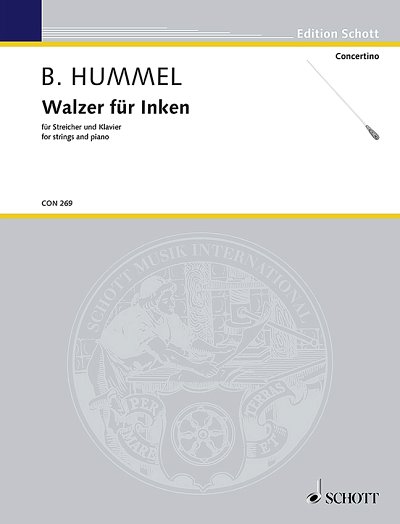 DL: B. Hummel: Walzer für Inken, KlvStro (Part.)