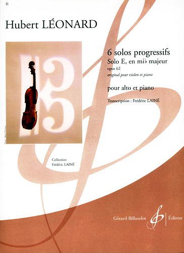 6 Solos Progressifs Opus 62, Solo E En Mib Majeur