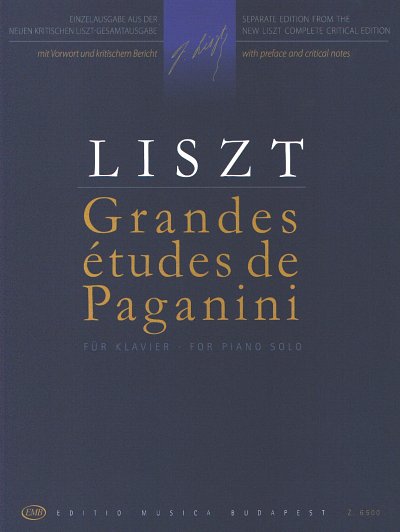 F. Liszt: Grandes etudes de Paganini, Klav