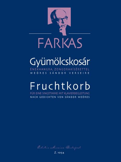 F. Farkas: Fruchtkorb, GesKlav