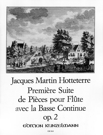 J.-M. Hottetterre: Zwei Suiten op. 2, FlBc (Pa+St)