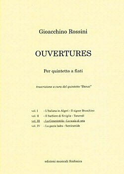 G. Rossini: Ouvertures Vol.III, 5Hbl (Pa+St)