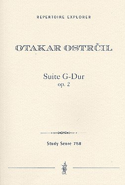 Suite G-Dur op.2 für Orchester, Sinfo (Stp)