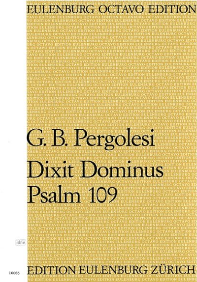 G.B. Pergolesi: Dixit Dominus (Psalm 109)