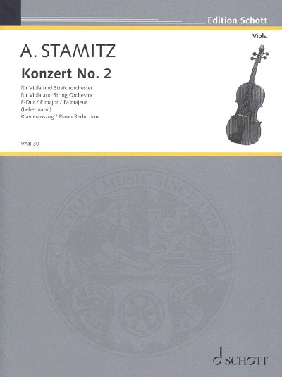 A. Stamitz: Konzert No. 2 F-Dur , VaStro (KASt)