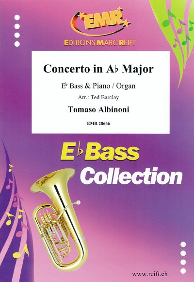 DL: T. Albinoni: Concerto in Ab Major, TbEsKlv/Org