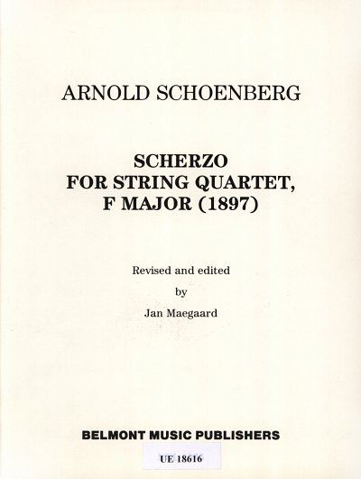 A. Schönberg: Scherzo  (Pa+St)