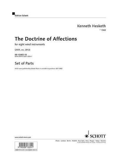 H. Kenneth: The Doctrine of Affections  (Stsatz)
