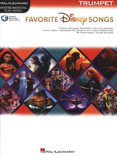 Favorite Disney Songs - Trumpet, Trp (+OnlAudio)