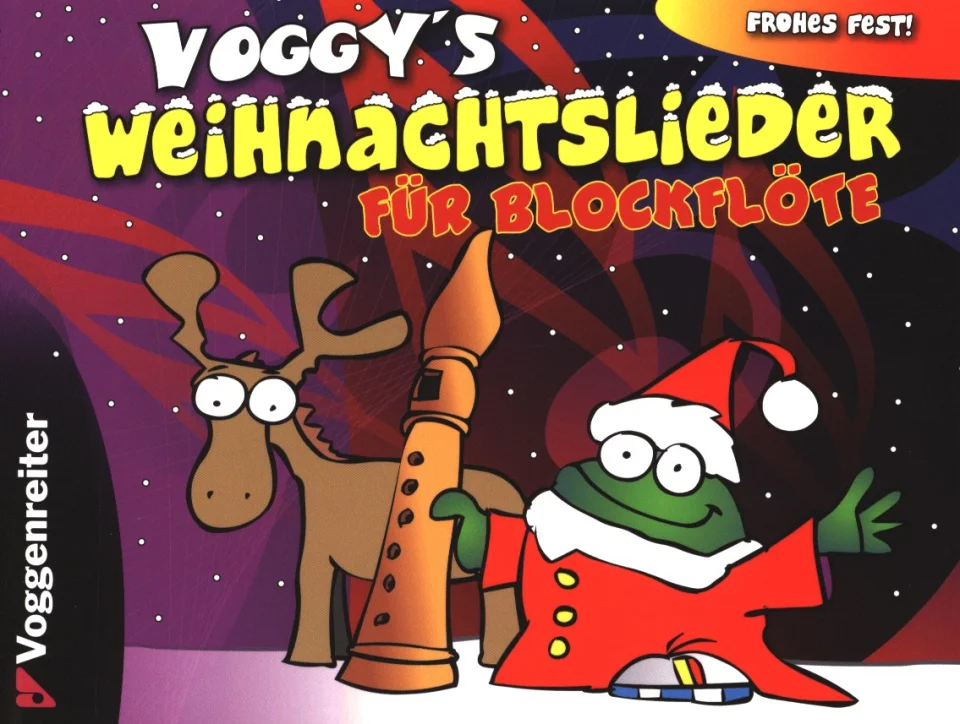 Voggy's Weihnachtslieder für Blockflöte, Blfl (0)