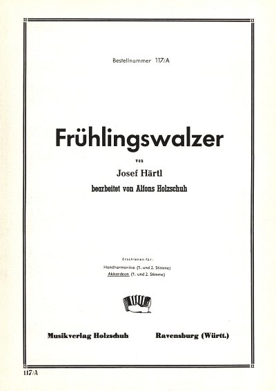 A. Holzschuh: Frühlingswalzer