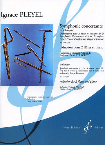 I.J. Pleyel: Symphonie Concertante En Sol Majeur, 2FlKlav