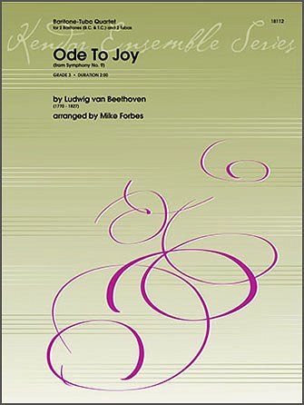 L. v. Beethoven: Ode To Joy (from Symphony No. 9)