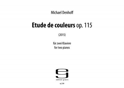 M. Denhoff: Etude de couleurs op.115, 2Klav (Klavpa)