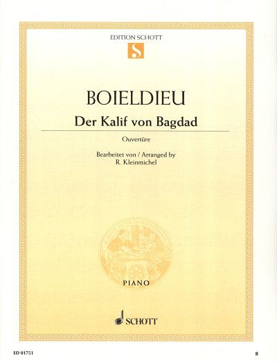 F.A. Boieldieu: Der Kalif von Bagdad , Klav