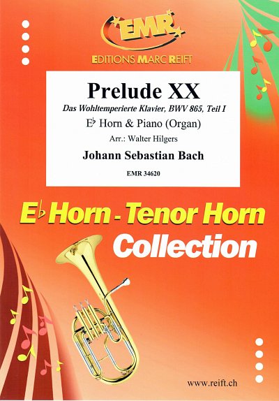 J.S. Bach: Prelude XX, HrnKlav/Org