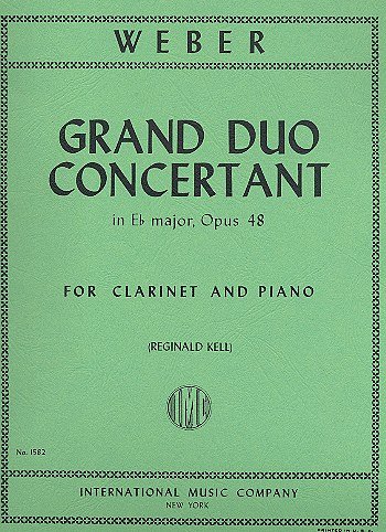 C.M. von Weber: Gran Duo Concertante Op. 48 (Kell) (Bu)