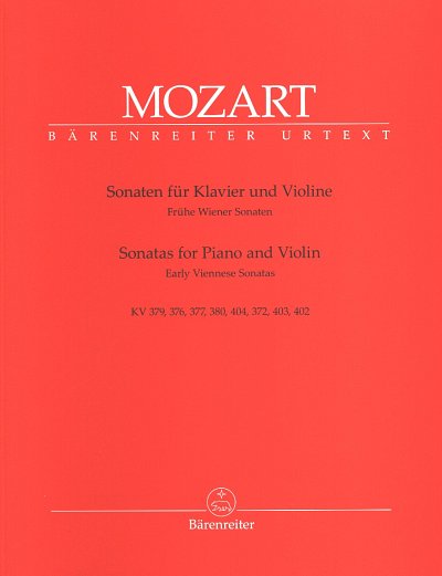 W.A. Mozart: Sonaten für Klavier und Violine, VlKlav