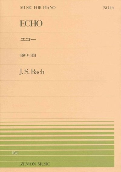 J.S. Bach: Echo BWV 831 44