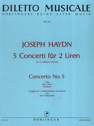 J. Haydn: Konzert 5 F-Dur Hob 7h/5 (Lirenkonzert)