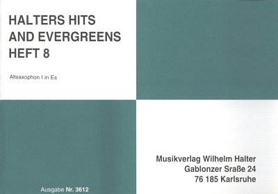 Halters Hits and Evergreens 8, Varblaso;Key (ASax1)