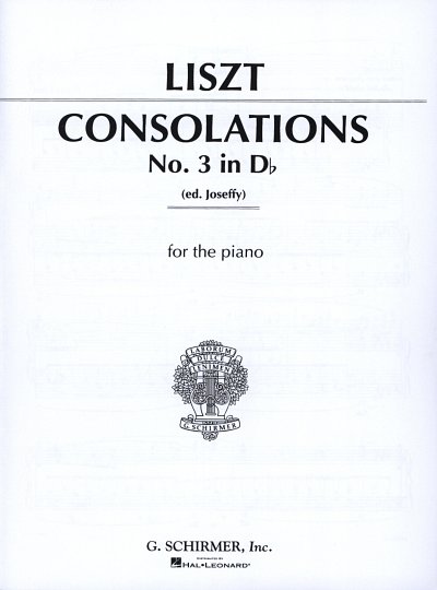 F. Liszt: Consolation Nr. 3 Des-Dur, Klav