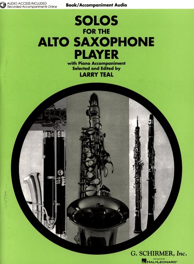 L. Teal: Solos for the Alto Saxophone Pl, ASaxKlav (+Audiod)
