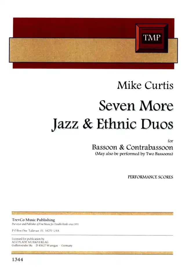 M. Curtis: Seven More Jazz & Ethnic Duos, FagKfg/2Fag (Sppa) (0)