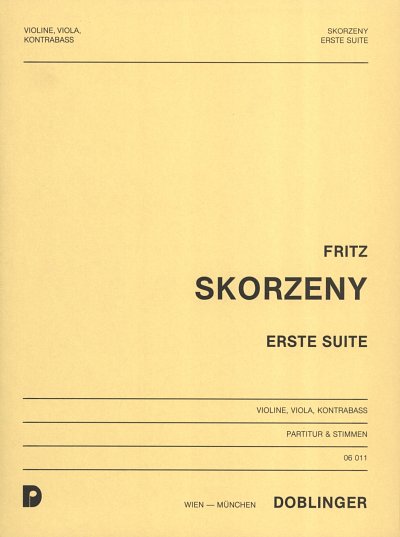 F. Skorzeny: Erste Suite Fuer Vl Va Kb