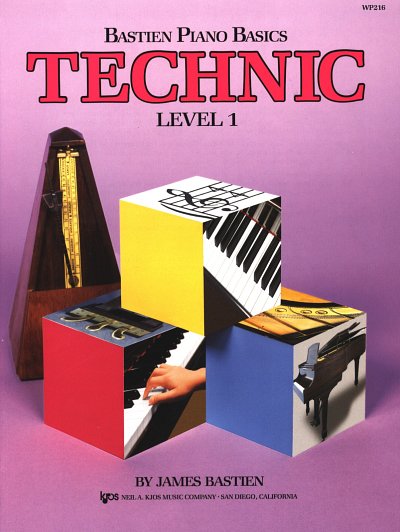 J. Bastien: Bastien Piano Basics - Technic Level 1, Klav