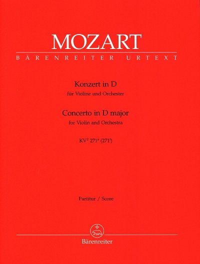 AQ: W.A. Mozart: Konzert D-Dur KV 271a (271i), VlOr (B-Ware)
