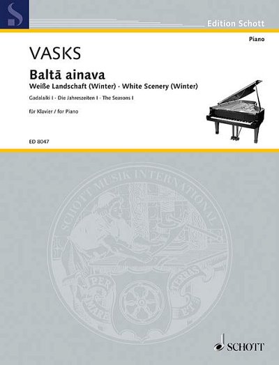 DL: P. Vasks: Balt_ ainava, Klav (EA)