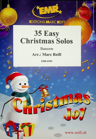 AQ: M. Reift: 35 Easy Christmas Solos, Fag (B-Ware)