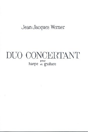 J. Werner: Duo Concertant