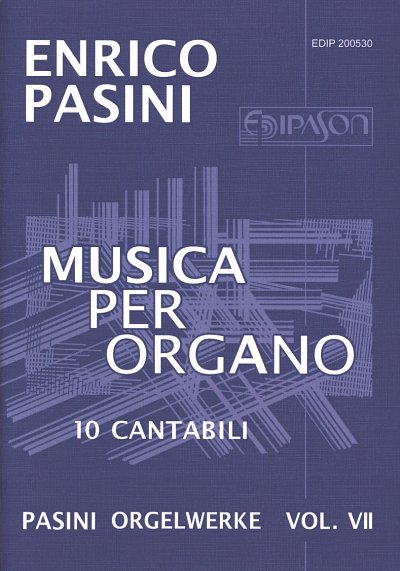 E. Pasini: Musica per Organo 7, Org
