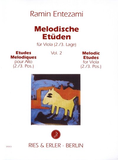 R. Entezami: Melodische Etüden 2, Va