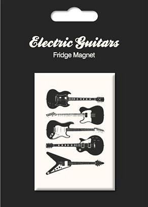 My World: Magnet - Vintage (Guitars) (schwarz-weiß)