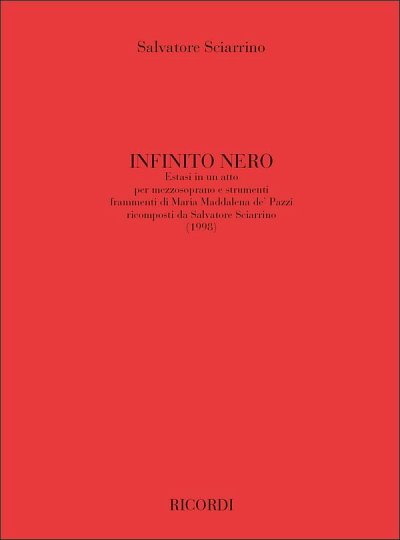 S. Sciarrino: Infinito nero, GsGchOrch (Part.)