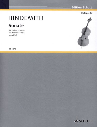 P. Hindemith: Sonate op. 25/3 , Vc